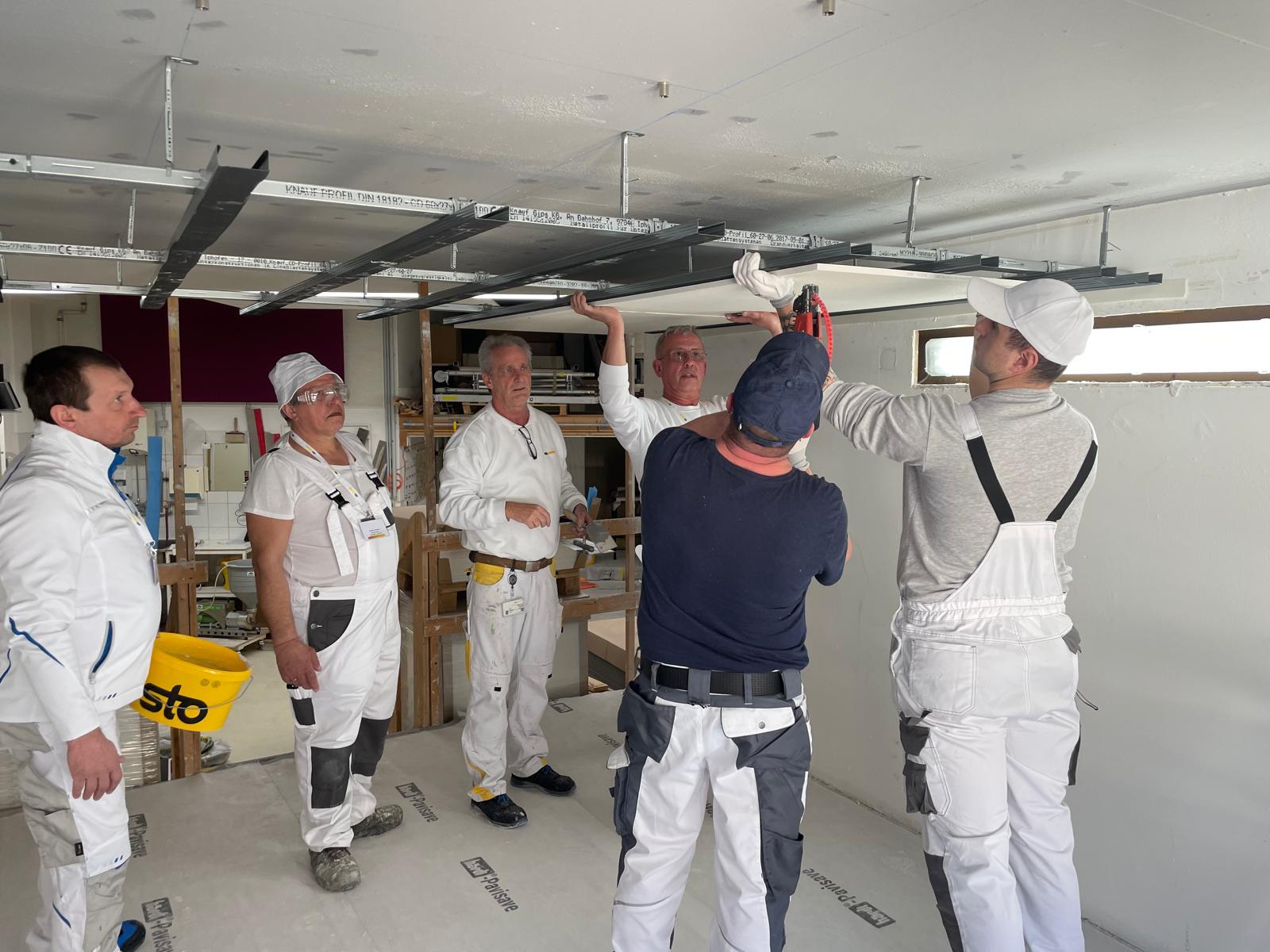 STO Schulung für Fachkräfte aus dem Bereich Fassadenbau und Wärmedämmung